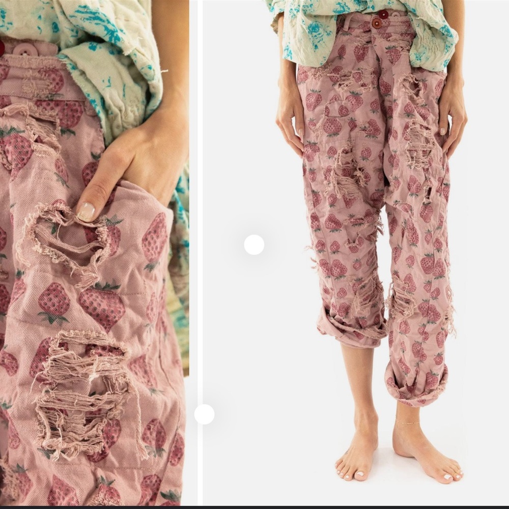 Magnolia pearl strawberry pants